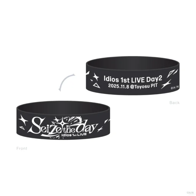 Idios 1st LIVE "Seize the day" ラバーバンド Day2