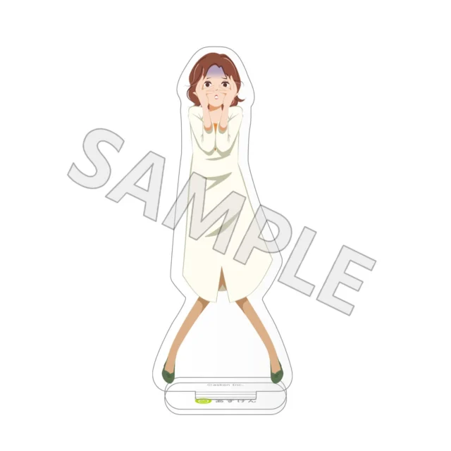 目を覆って困った表情の未来さんアクリルスタンド