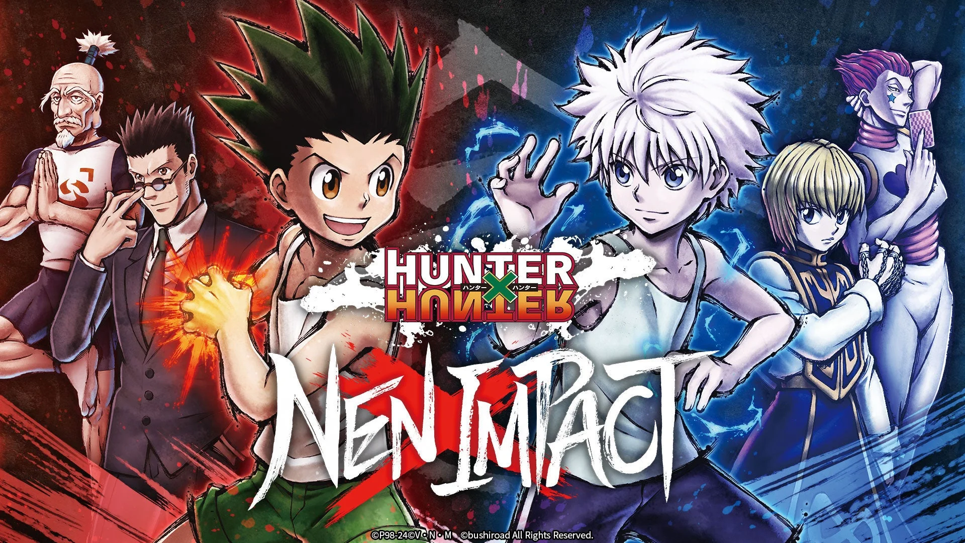 HUNTER×HUNTER NEN×IMPACTのキービジュアル