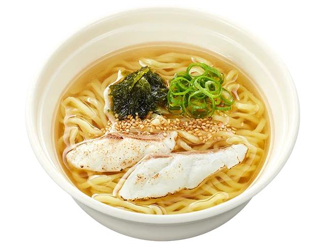 炙りの香ばしさと乙女鯛の旨みが溶け込む塩ラーメン