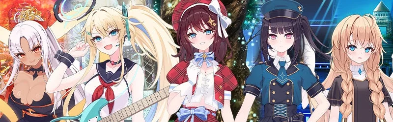 『ヒロイックソングス！リプロデュース』登場アイドルキャラクターたち