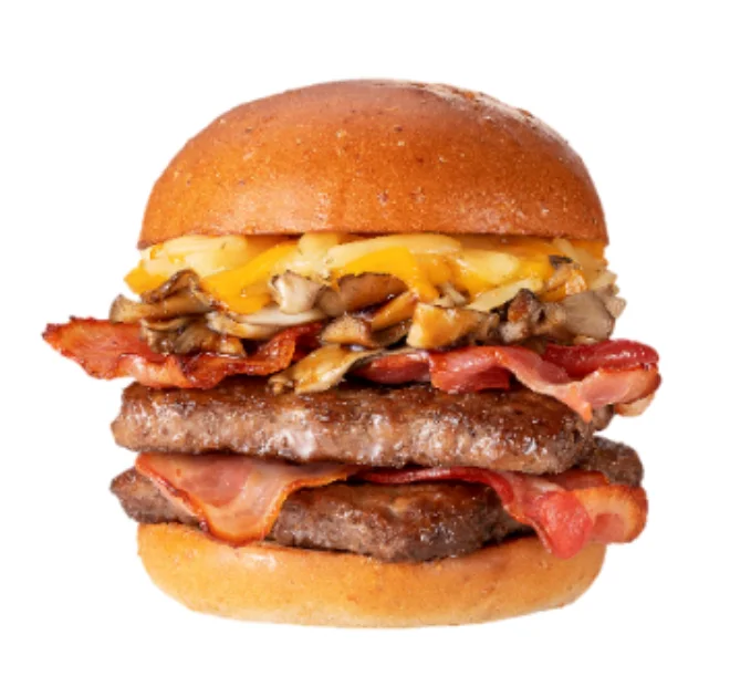 ウェンディーズ・ファーストキッチン コラボバーガー“かけちゃったやつ”ダブル
