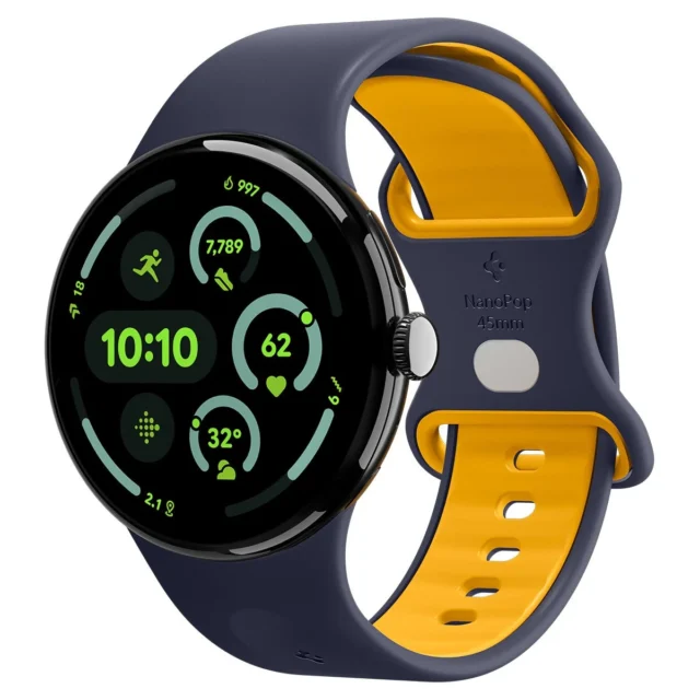 Pixel Watch 4用Spigenナノポップバンド ブルーベリー・ネイビー