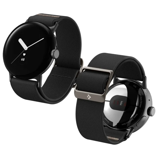Pixel Watch 4用Spigenライト・フィットバンド ブラック