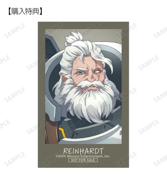 予約購入特典のラインハルトイラストカード