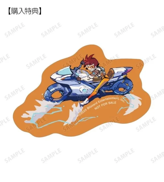 予約購入特典のトレーサーダイカットステッカー