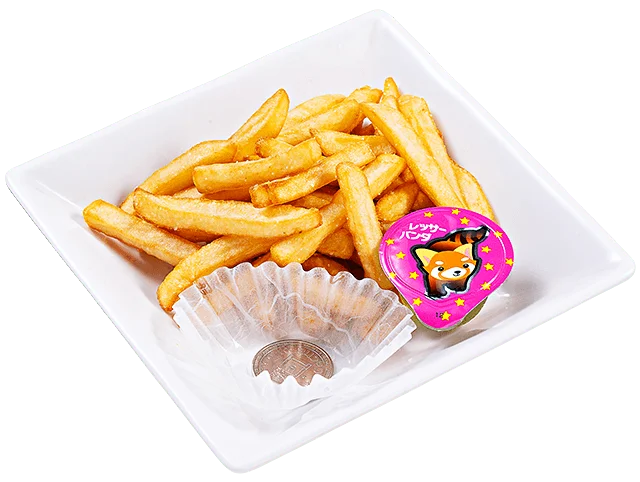 フライドポテトが乗ったおこさまポテトプレート