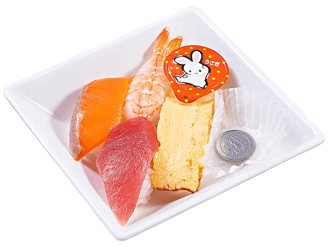 お寿司と卵焼きのおこさまプレート