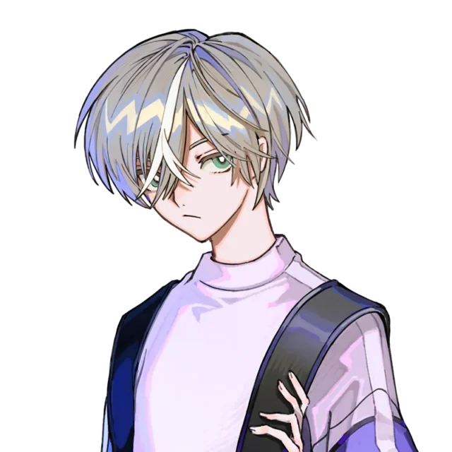 主人公Aのキャラクターデザイン