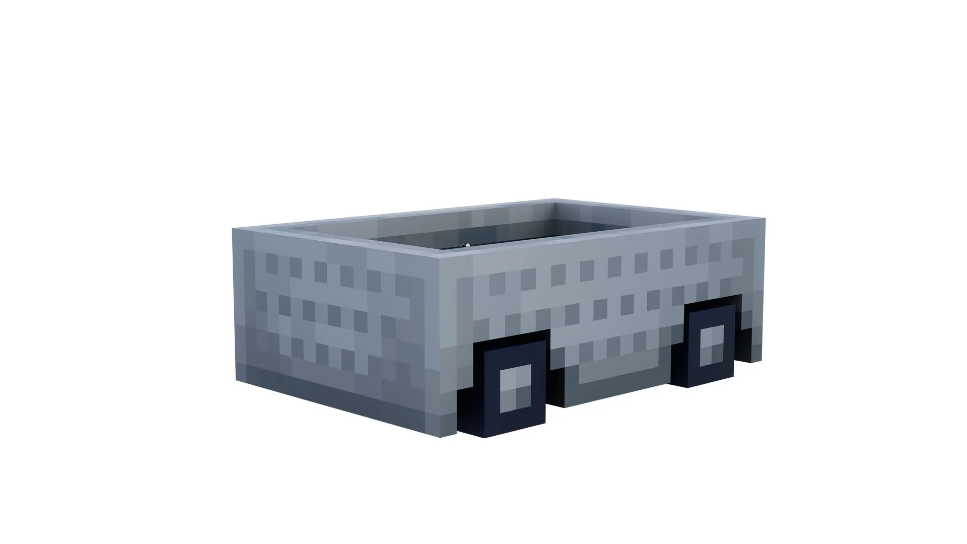 『マインクラフト』をモチーフにしたマシン「マインカート」
