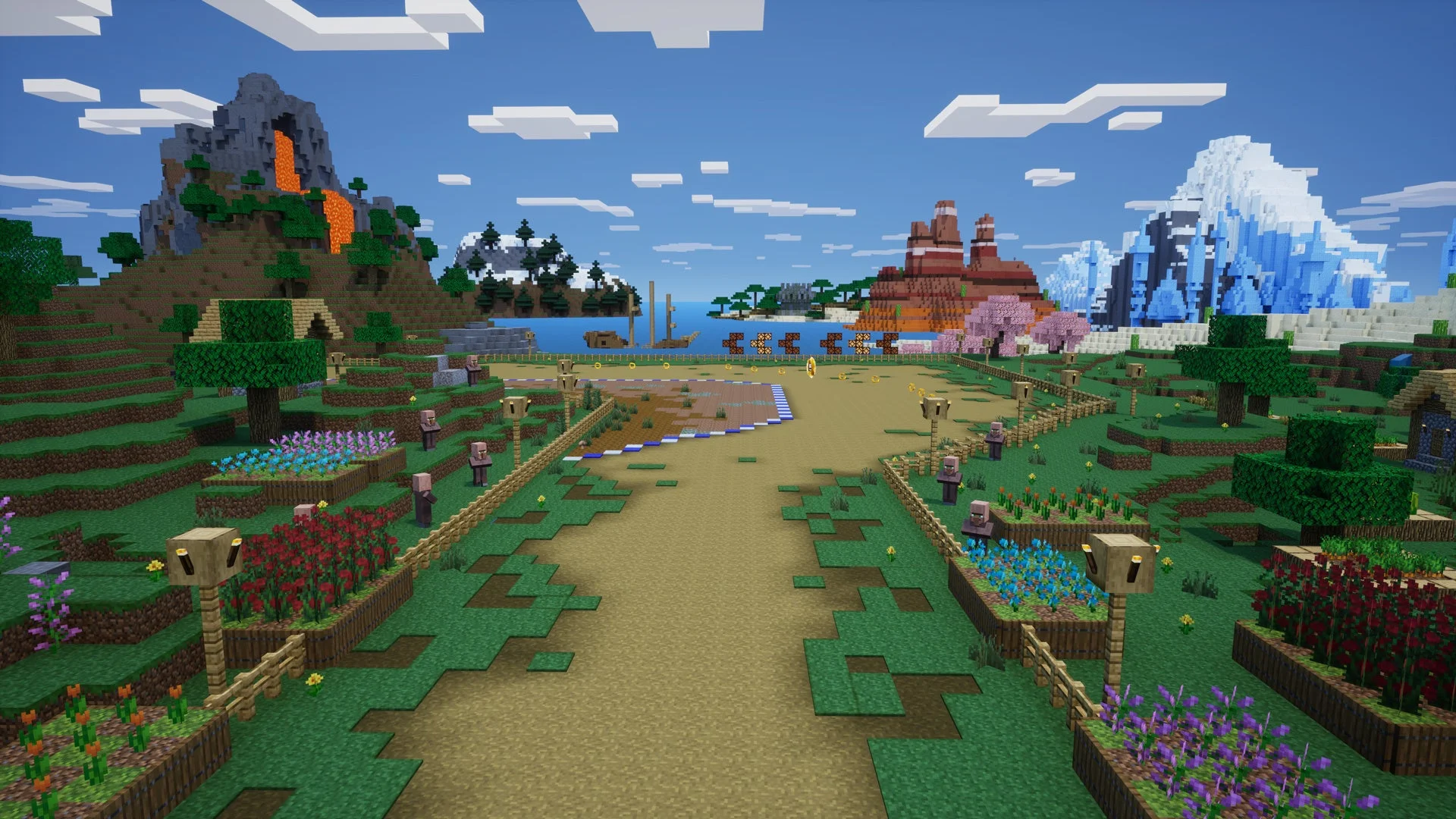 『マインクラフト』をモチーフにしたコース「マインクラフトワールド」