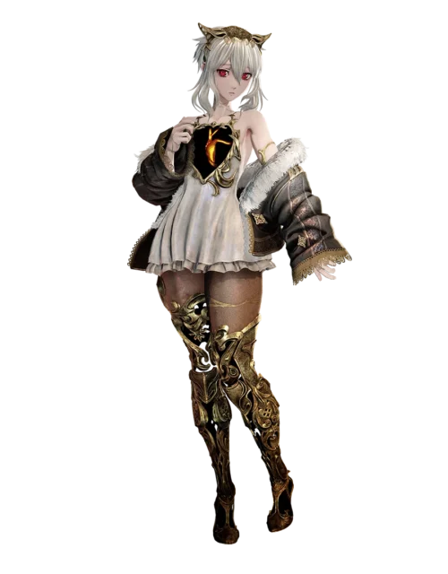 キャラクター「ルゥ・マグメル」の全身ビジュアル