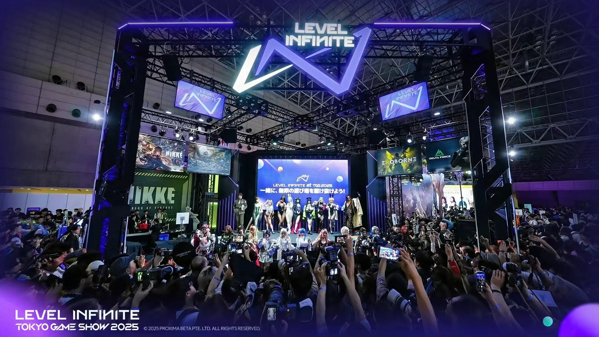 Level Infinite、東京ゲームショウ2025出展ブースのハイライト動画を公開！　4タイトルが集結