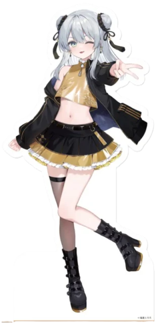 GiGOプライズコーナーのラッピングクレーンゲーム用イラスト(黒金衣装)