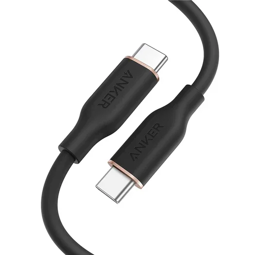 Anker PowerLine III Flow USB-C & USB-C ケーブルの単体写真
