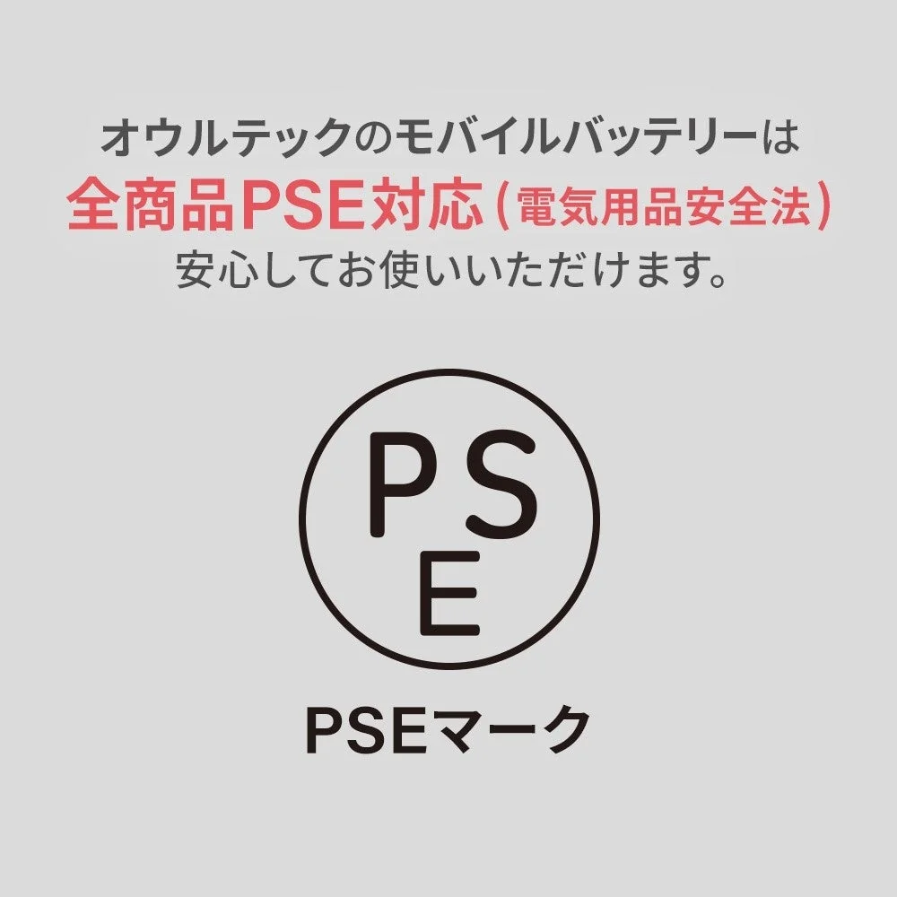 電気用品安全法PSE適合製品であることを示すPSEマーク