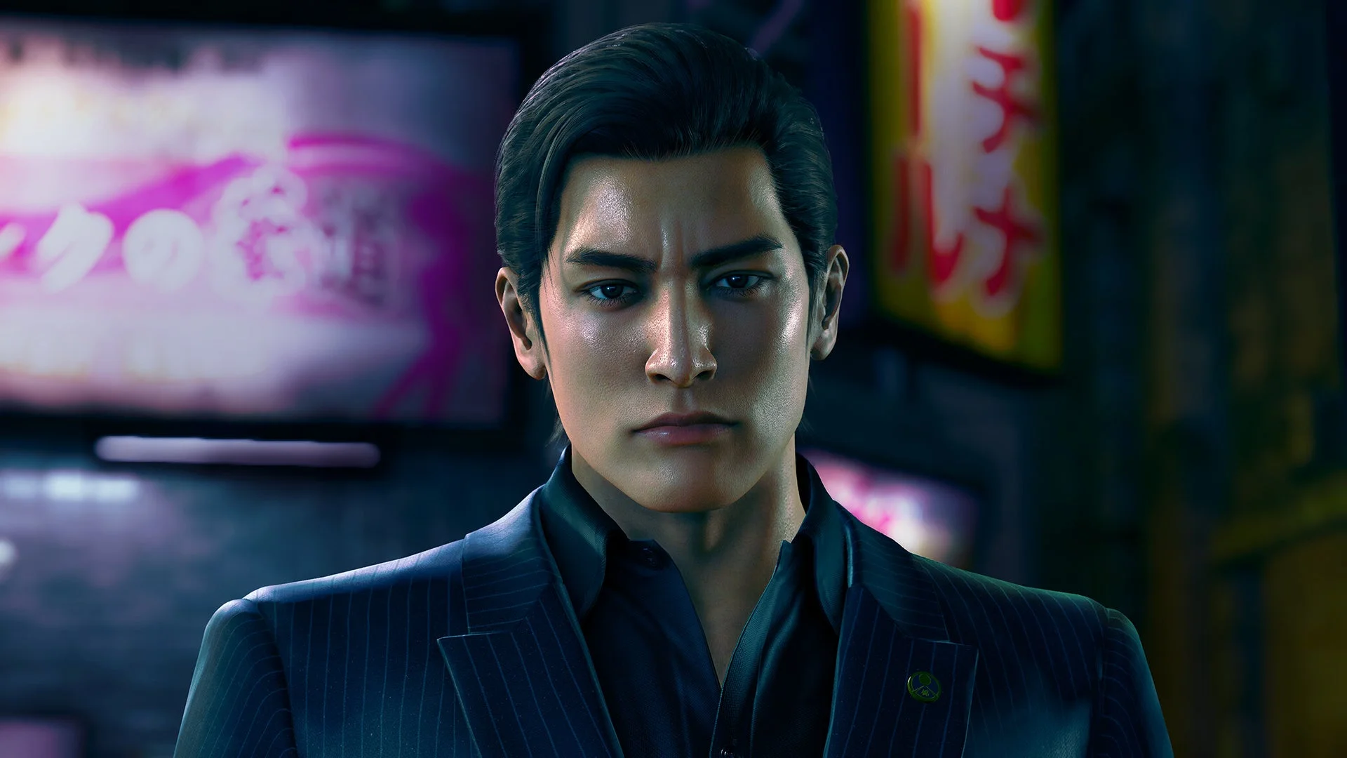 『龍が如く3外伝 Dark Ties』峯義孝のキャラクタービジュアル