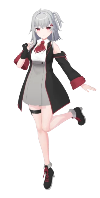 プロイラストレーターVTuber焼まゆるさんの全身イラスト