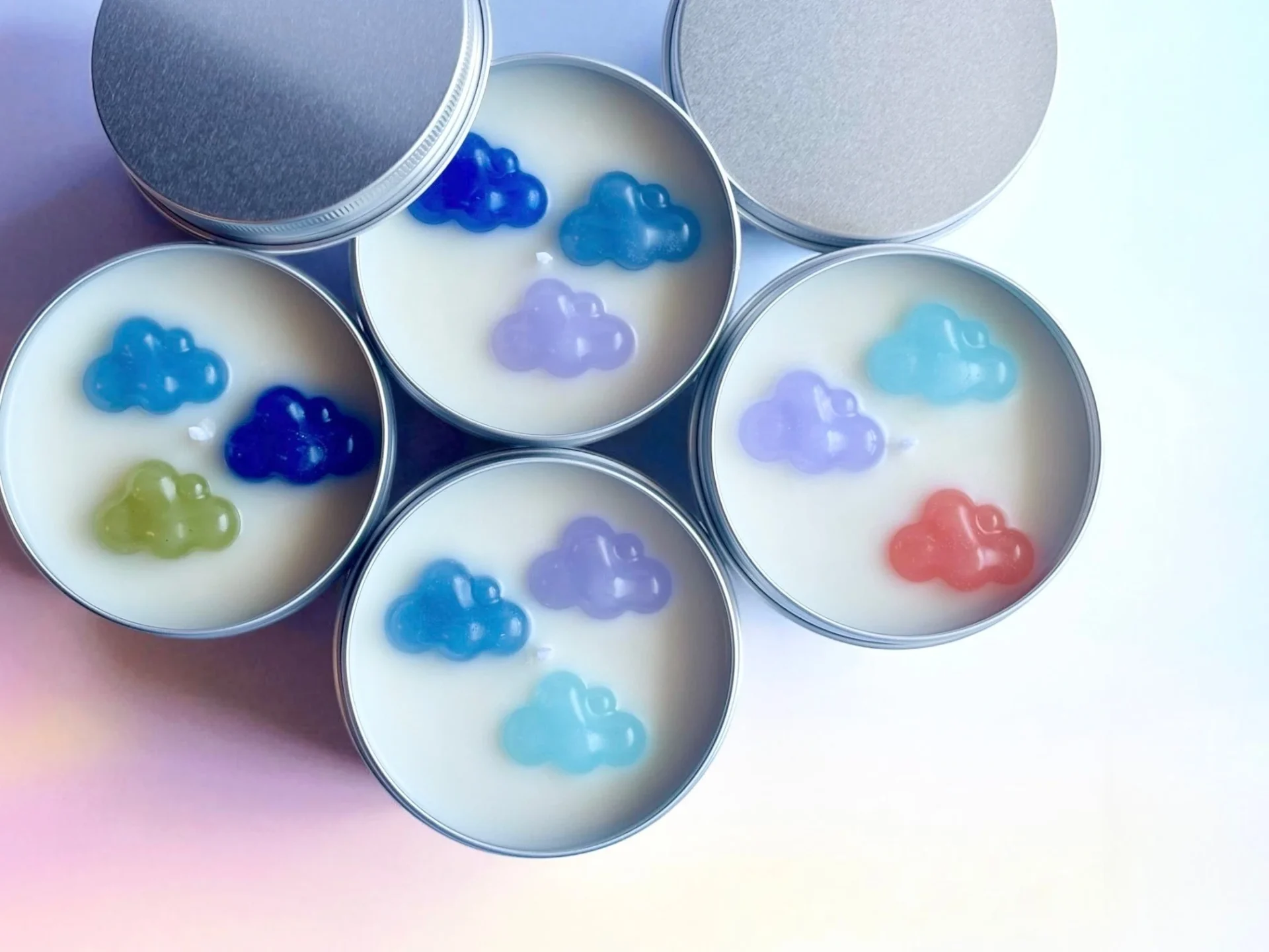 Skyやすらぎの雲アロマ缶キャンドル