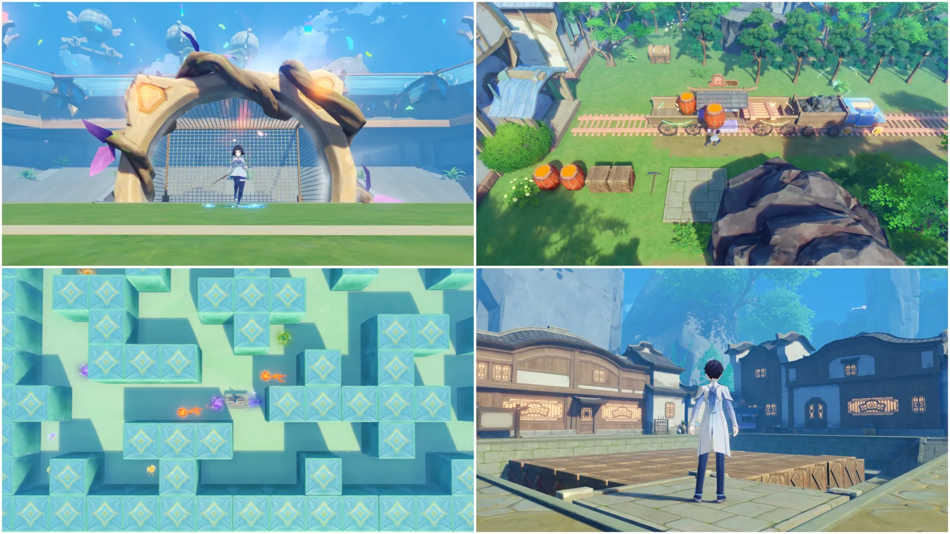 UGC「星々の幻境」で楽しめる様々なゲームモードのプレイ画面