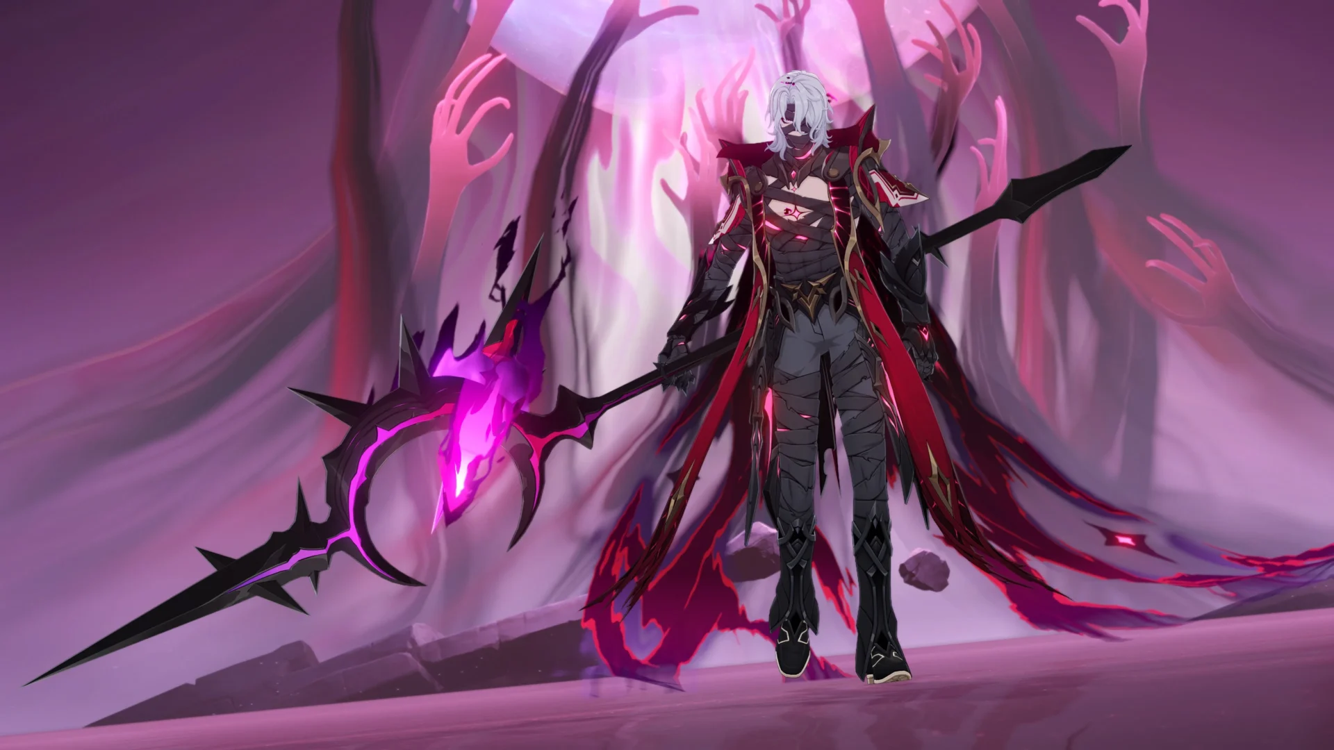 新たな魔神任務で登場する強敵「月の狩人」レリルのキャラクタービジュアル