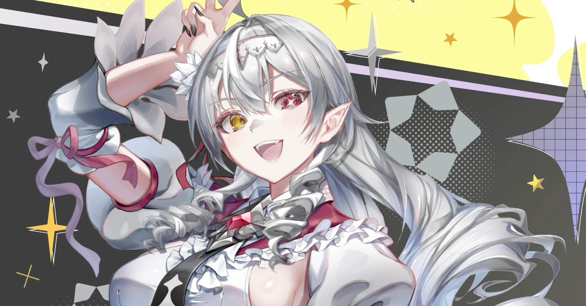 白花ヴァニラのキャラクタービジュアル