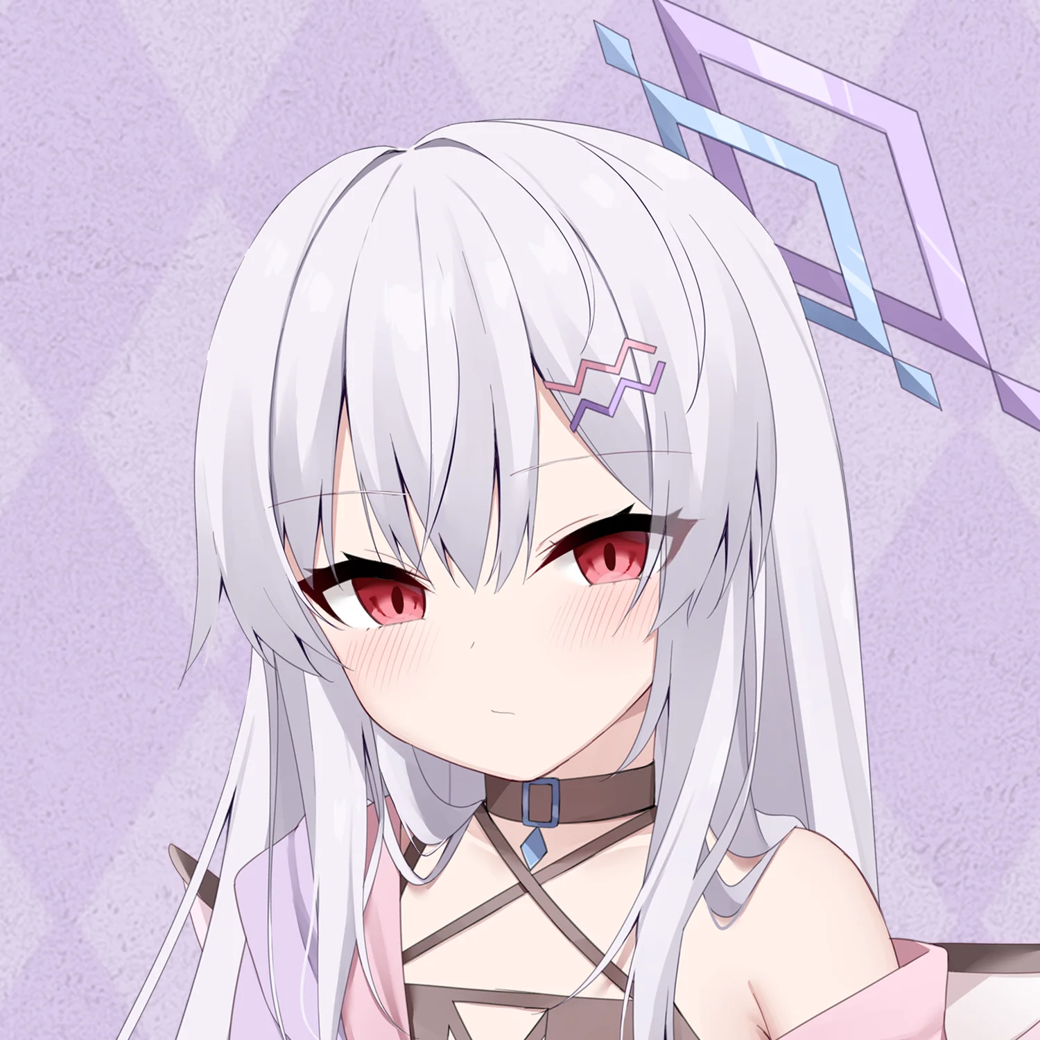 クインテのメンバー「羽乃シエル」のキャラクタービジュアル