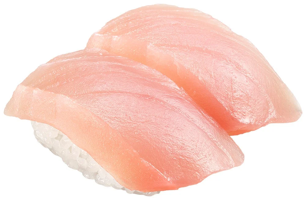 スシロー「厚切りびん長まぐろ」の寿司
