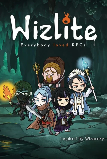 Wizlite: Everybody loved RPGsのキービジュアル