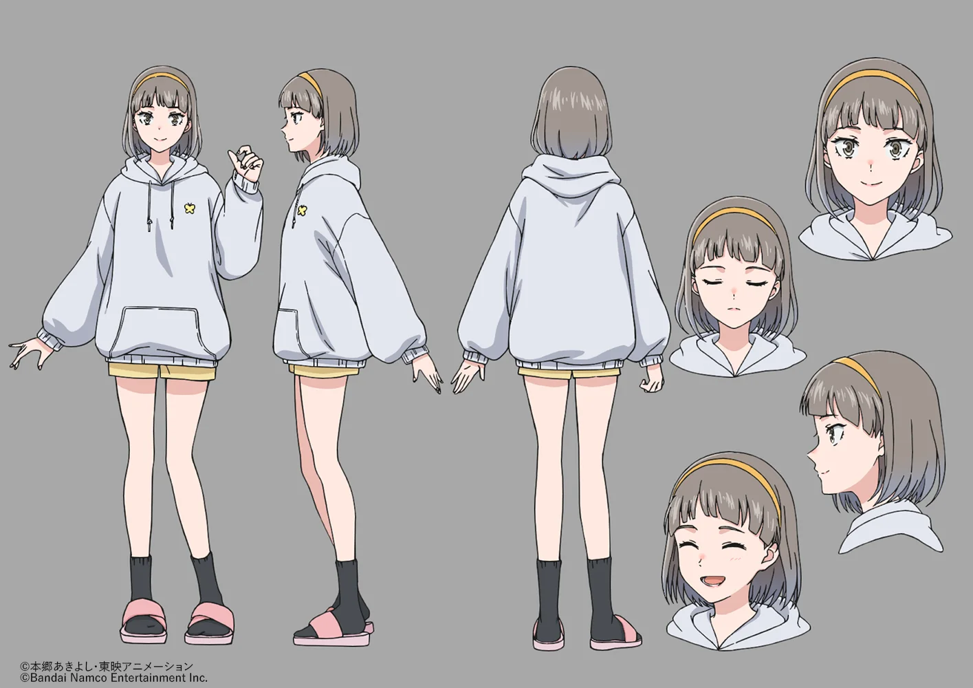 御園イノリのキャラクター設定画