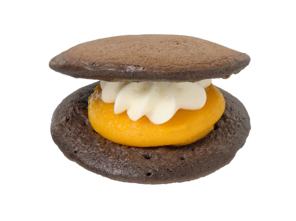 セブン-イレブンのハロウィン限定スイーツ「かぼちゃ&マスカルポーネ 生どら焼」
