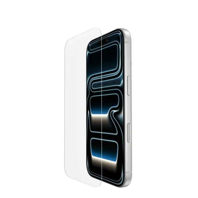 Belkin ScreenForce強化ガラス保護フィルムをiPhoneに貼るイメージ