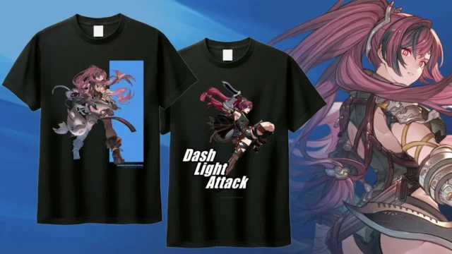 メグデザインのGBVSR公式アパレルTシャツ