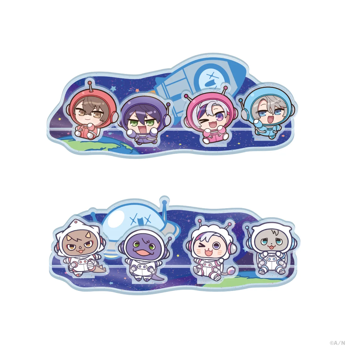 ROF-MAO UCHU PARTY! ラメアクリルジオラマ