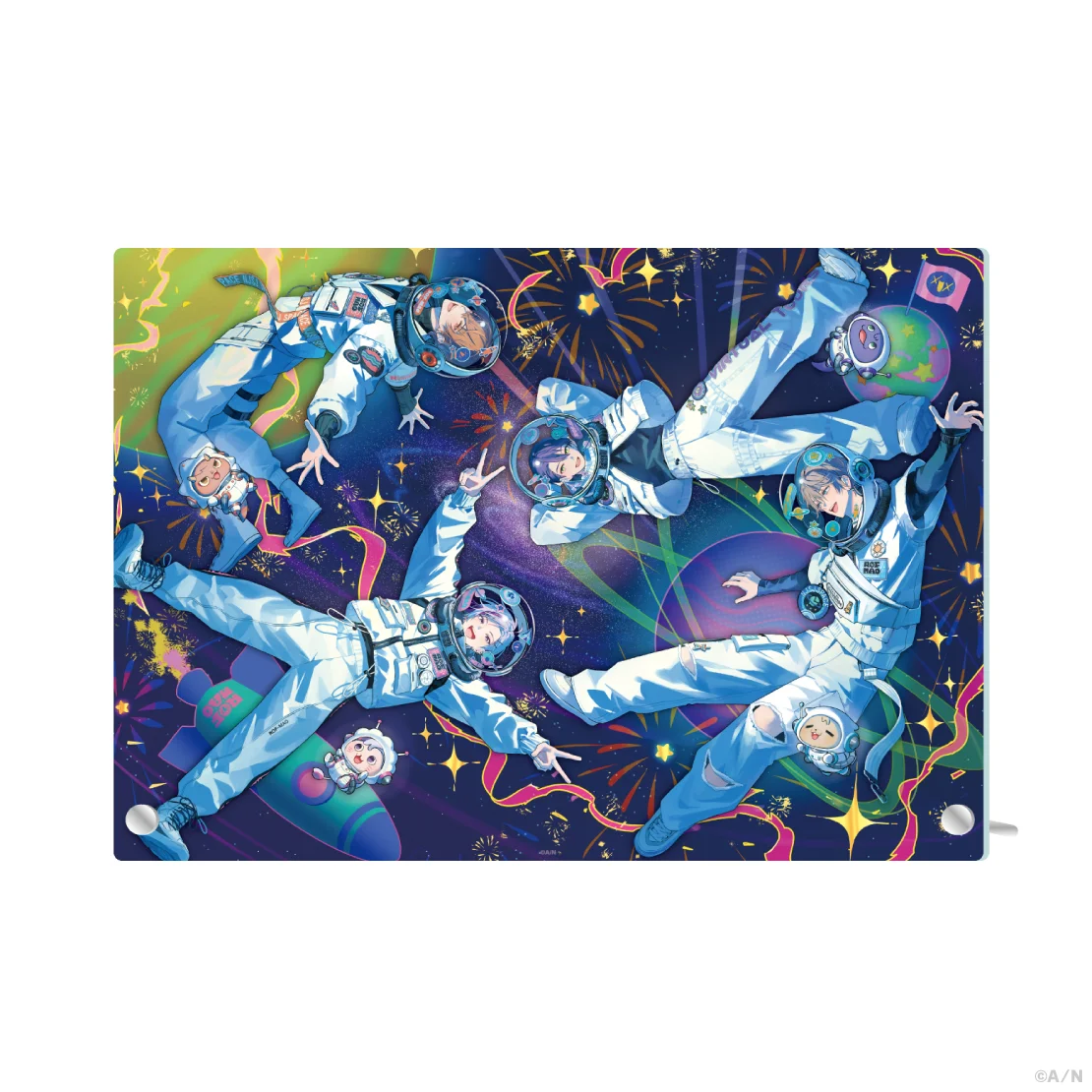 ROF-MAO UCHU PARTY! 箔押しアクリルパネル