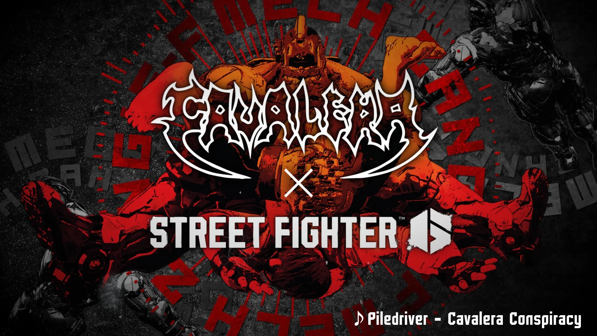 メタルバンド「Cavalera Conspiracy」と「ストリートファイター6」のコラボロゴ