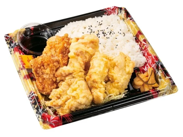 からあげ縁の「とり天合盛り弁当」