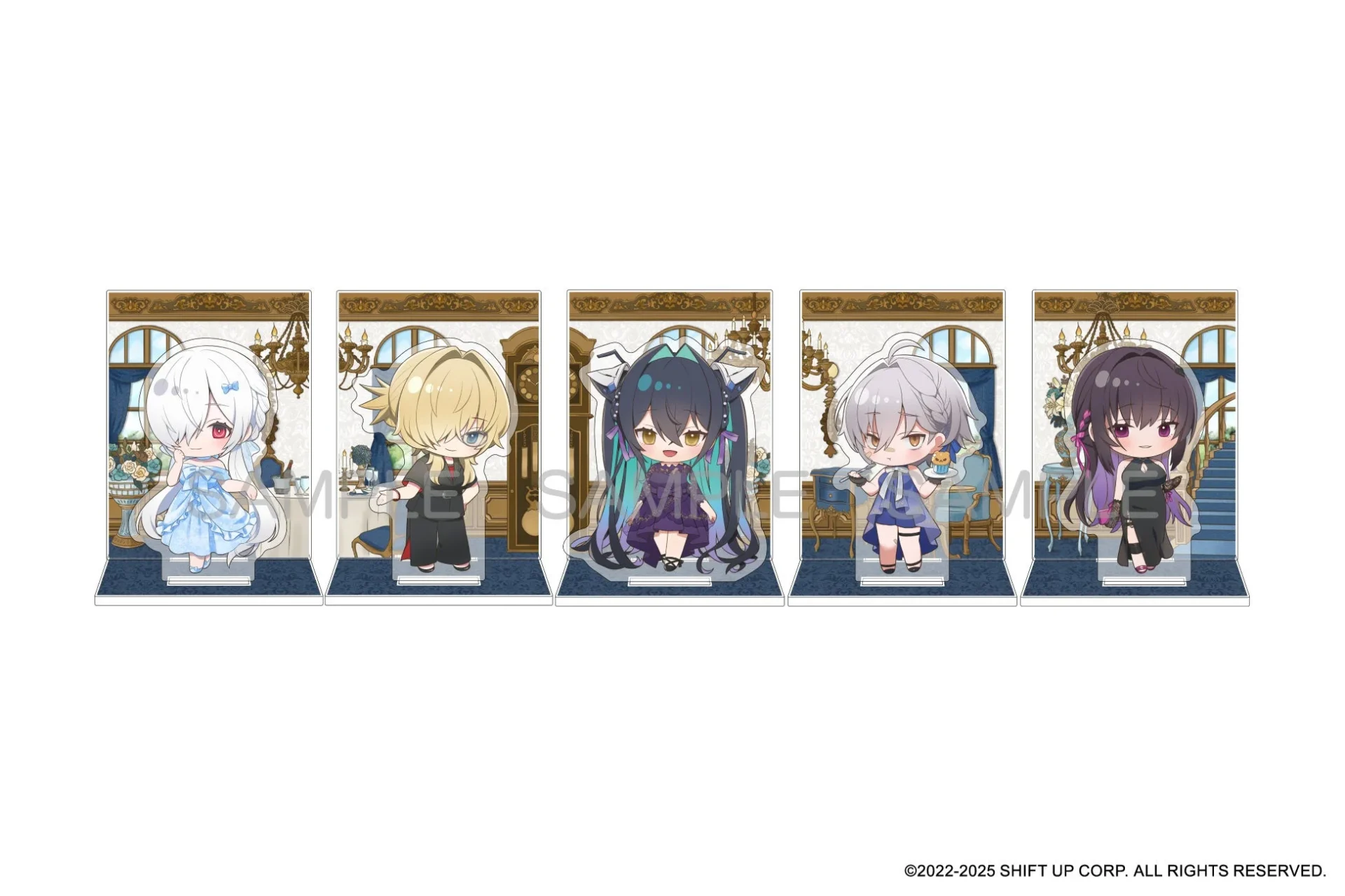 東京限定トレーディングミニジオラマアクリル全5種
