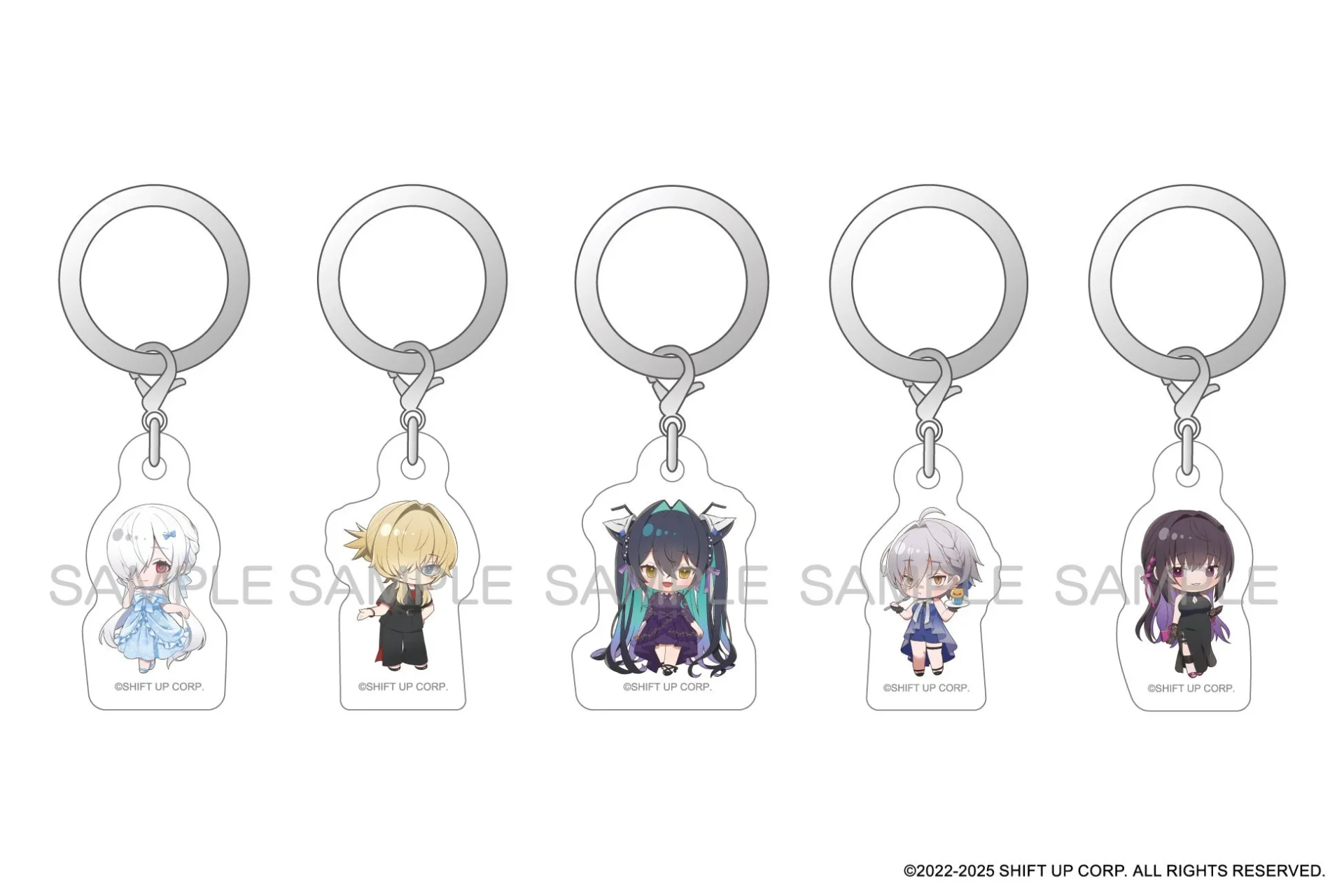 東京限定アンブレラチャーム全5種