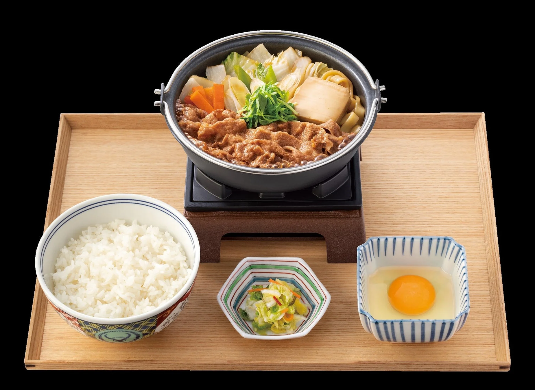 吉野家「牛すき鍋膳」の全体像とセット内容