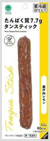 たんぱく質7.7gタンスティック(瀬戸内レモン)のパッケージ