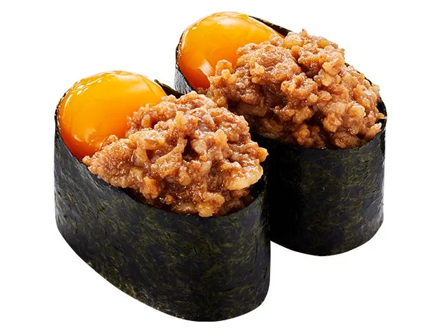 牛肉しぐれ煮ぐんきん 2切れ 卵黄入り