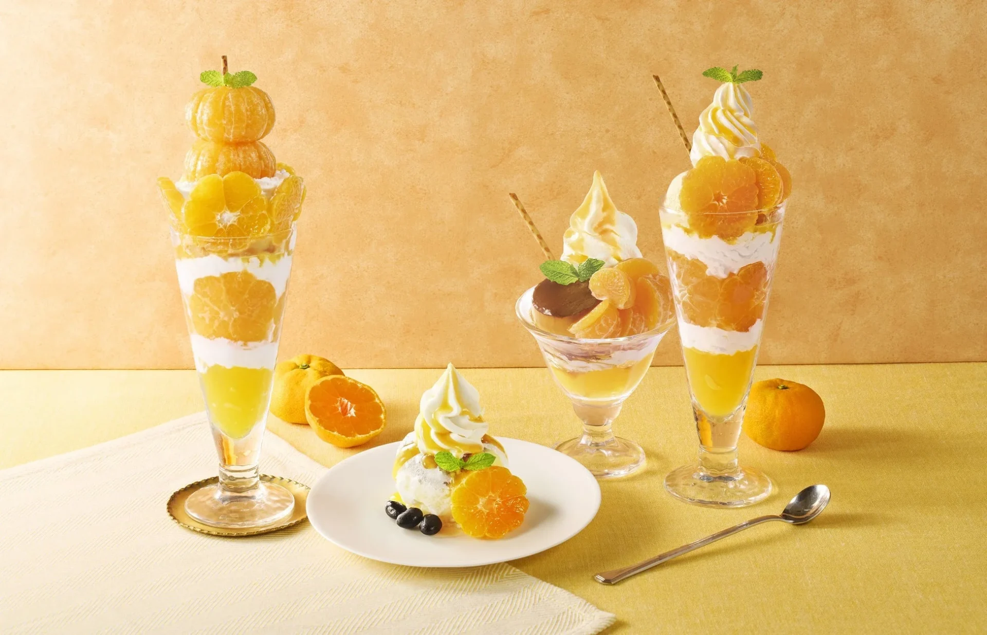 ジョナサン、早生みかんスイーツが待望の復活！　新作大福も登場　10月23日から
