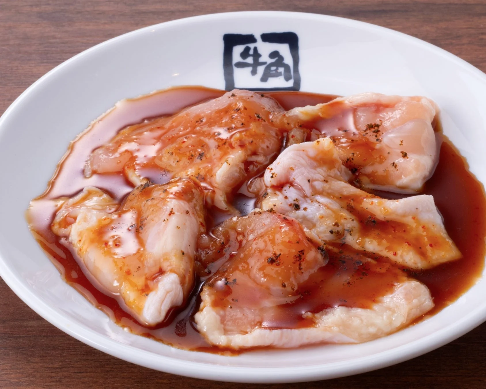 ふりそで(塩ダレ)の調理前の肉