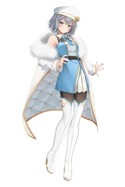 VTuber/バーチャルミュージシャン ラティオ・ユィリスさんの全身イラスト
