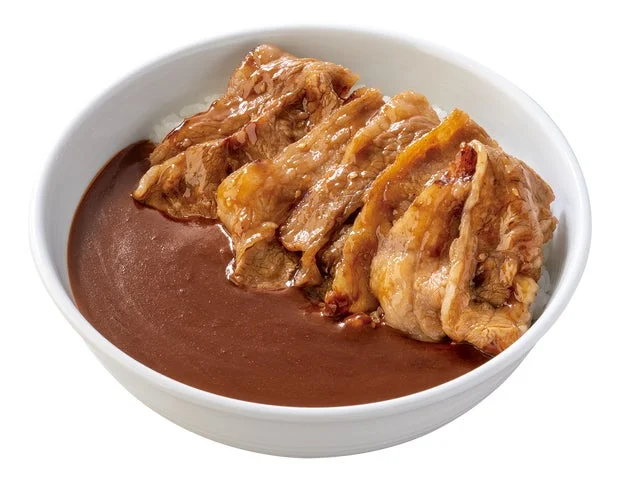 吉野家の牛カルビ黒カレー