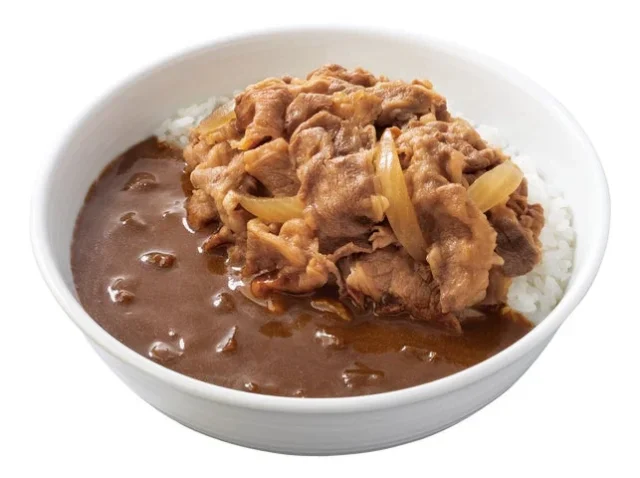 吉野家の肉だく牛黒カレー
