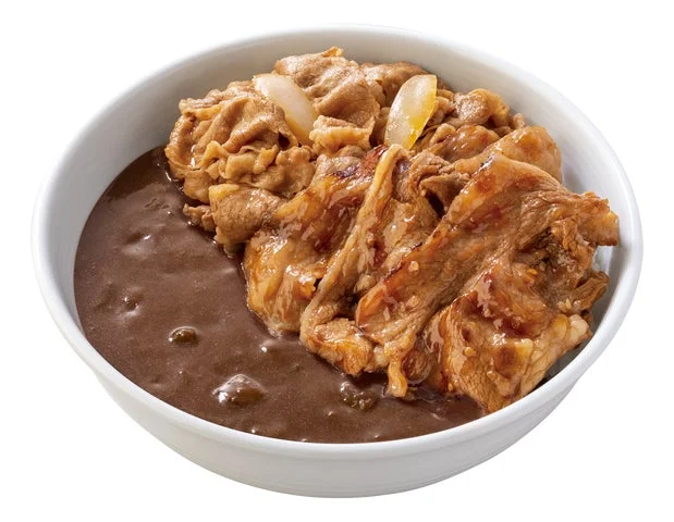 吉野家の肉だく牛オム黒カレー