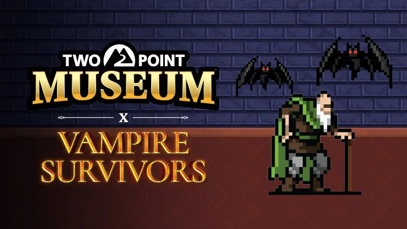 『ツーポイントミュージアム』無料アップデート6.0配信開始！　『Vampire Survivors』コラボで新展示品追加