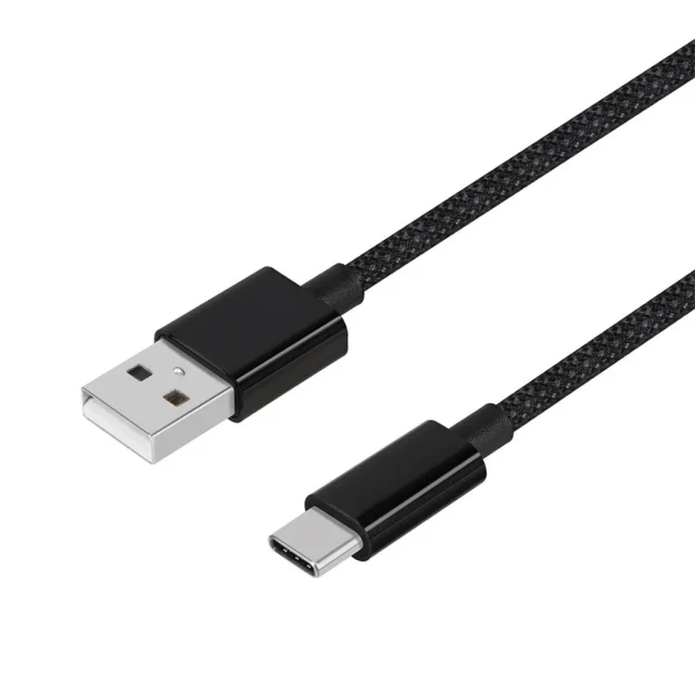 USB Type-A to Type-Cケーブル(ブラック)